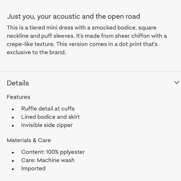 Aritzia Wilfred Tempest Dress - Picture 7 of 7